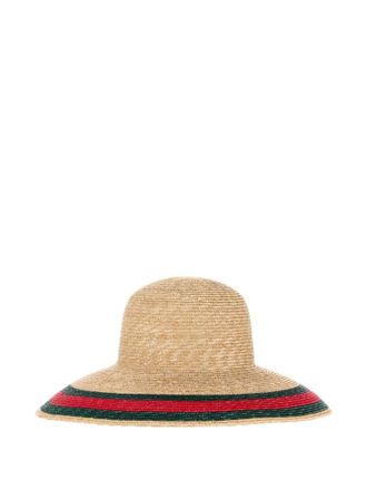 Gucci Beige Woven Bucket Hat