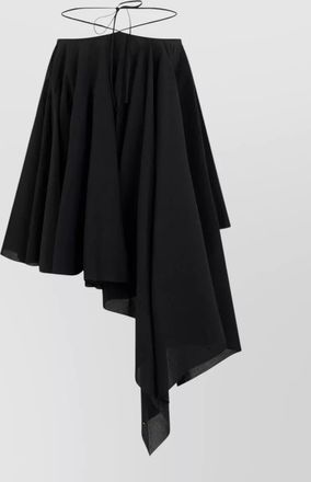 Jacquemus short ruffled dress cotton blend