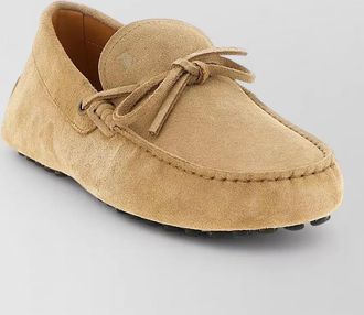 Tod's leather gommino loafers