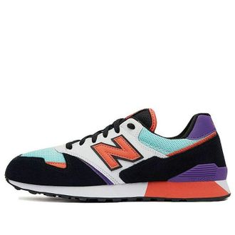 New Balance 446 Series Retro Black Red Purple U446GA1