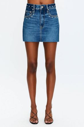 Pistola Denim Skye Mini Skirt In Artemis