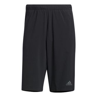 adidas Stretch Shorts Casual Solid Color Sports Black HE7363