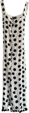 Mother Of Pearl Sleeveless Button Down Spotted Dress Size XS