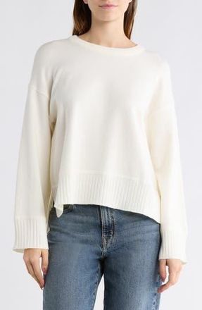 Vigoss V-Neck Sweater in Creme at Nordstrom Rack, Size X-Large