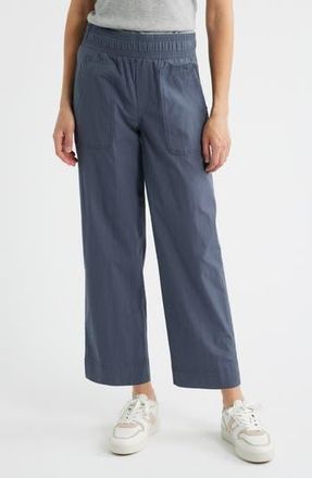 Wit & Wisdom Relaxed Straight Leg Pants in Shadow at Nordstrom Rack, Size X-Small