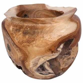 vidaXL Frutero Jepara Madera Teak Marr&oacute;n &Oslash; 35 Cm Vidaxl