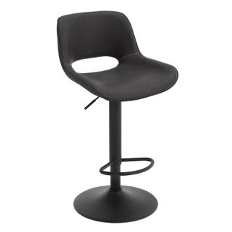 Woltu Woltu - 1x Taburetes De Cocina. Taburetes Giratorios Y Regulables En Altura Con Reposapi&eacute;s. Taburetes Altos Revestidos En Polipiel Con Respaldo Para B