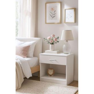 Regalos Miguel Mesas Auxiliares - Mesita De Noche 1 Caj&oacute;n Nielcy