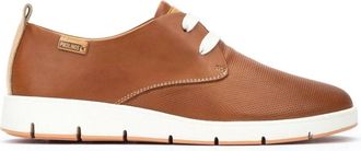Pikolinos Bruine Madrid Damessneaker - Lichtgewicht - Dames - Veterschoenen - Bruin - 36 EU - Schoenen