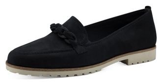 Tamaris Chunky Slipper, Plateau Slipper mit seitlichen Stretcheins&auml;tzen