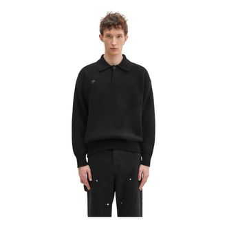 PANGAIA Jersey de cuello redondo - Knitwear - Hombre - Negro - L