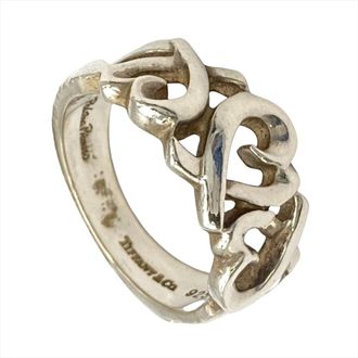 Tiffany & Co. Silver Silver 925 Band Ring (Pre-Owned)