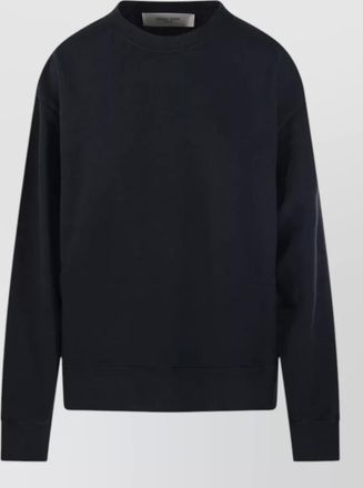 Golden Goose logo patch crew neck sweatshirt top