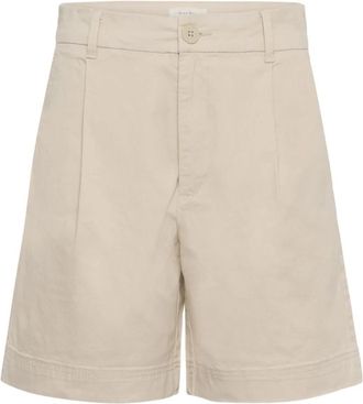 Part Two Renata Shorts - Dames - Korte Broeken - Beige - XS - Katoen - Korte Broeken