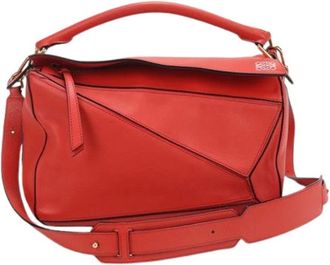 Loewe Pre-owned Handbags, female, Red, Size: ONE SIZE Pre-owned Handbag