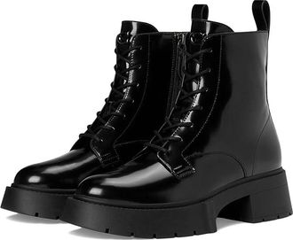 Coach Avery Platform Bootie Womens Boots Black : 5.5 M, Leather