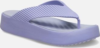 Crocs Womens Getaway Platform Flip Womens Toe Post Sandals - Blue - Size: 6