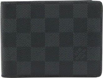 Louis Vuitton Black Damier Graphite Wallet (Authentic Pre-Loved)