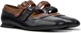 Camper Casi Myra Mary Jane Flat in Black at Nordstrom, Size 35