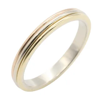 Cartier Pink Gold White Gold Yellow Gold Yellow Gold (18K) Pink Gold (18K) White Gold (18K) Band Ring (Pre-Owned)