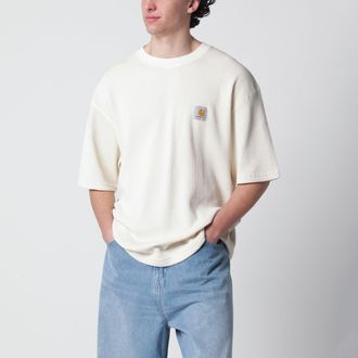 Carhartt Work in Progress S/S Nelson Waffle T-Shirt Natural/Garment dyed