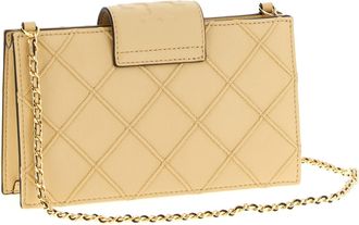 Tory Burch Fleming Wallet - Cream