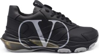 Valentino Garavani Bounce Sneakers - Heren - Sneakers - Zwart - 39 EU - Leer - Schoenen