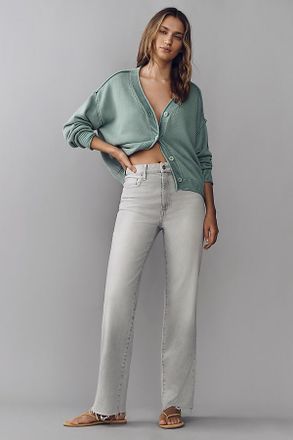 Paige Stevie High-Rise Straight-Leg Jeans