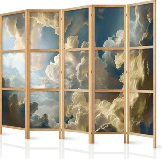 Artgeist Biombo Artgeist Japon&eacute;s Tonos Cielo 225x172 Cm Madera