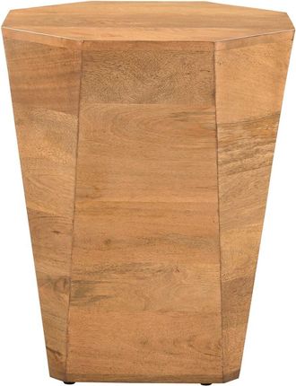LR Home Lr Home Arlo Modern Solid Wood Handmade Side Table