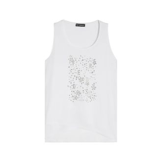 Freddy Canotta donna fondo a incrocio e stampa floreale