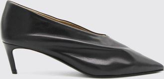 Khaite D&eacute;collet&eacute; Miriam in pelle drappeggiata con tacco medio a stiletto
