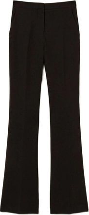 Twinset Wijde Broek - Dames - Wijde Broeken - Zwart - XL - Polyester - Broeken