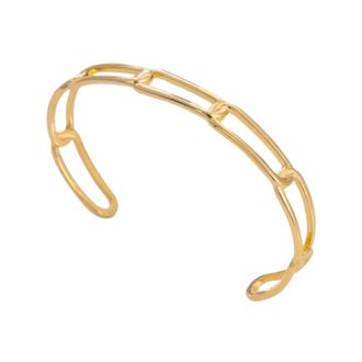Federica Tosi Accessoires, Dames, Geel, ONE Size, Link Style Bracelet