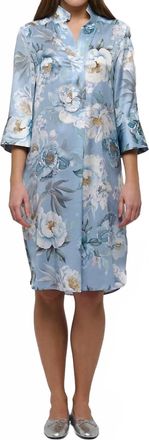 Kudibal Copenhagen Kamillesdea Midi Dress In Paeonia Skyway