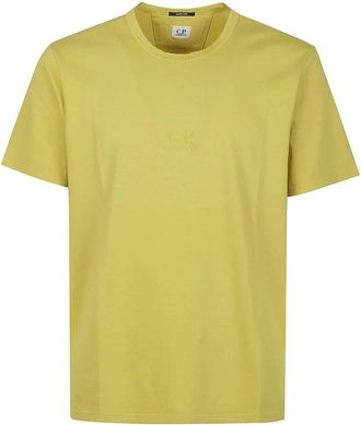 C.P. Company 20/1 Jersey T-Shirt - Heren - T-shirts - Geel - XL - Katoen - Tops