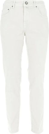 Jacob Cohen Scott broek met zakken - Wit