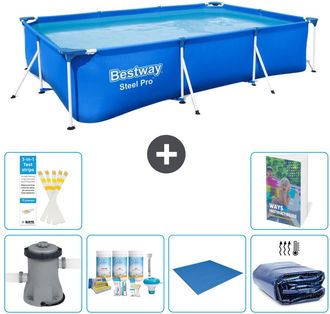 Bestway Piscina Bestway Steel Pro Rectangular - 300x201x66 Cm - 7-piezas S289