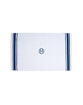 OEM Alfombra De Ba&ntilde;o Monogrlinea De 60x100 Cm En Azul Marino / Officine Monogram