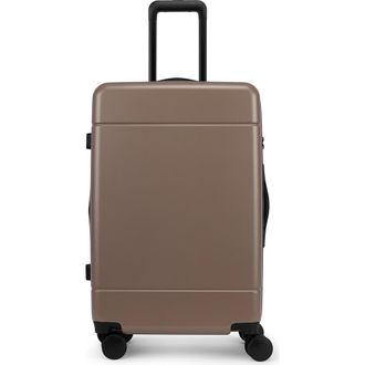 Calpak Medium Hue 26-Inch Rolling Suitcase in Chocolate at Nordstrom