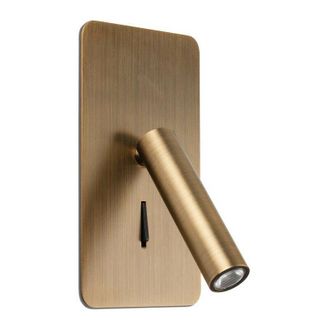 Faro Barcelona Faro Barcelona - Faro suau - Integrated led Reading Light Wall Light Bronze, 3000K