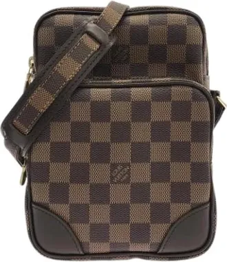 Louis Vuitton Vintage, unisex, Bruin, ONE Size, Pre-owned Shoulder Bag