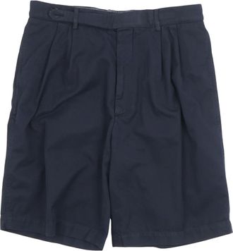 Brunello Cucinelli Hombre, Pantalones cortos, Azul, Talla: M