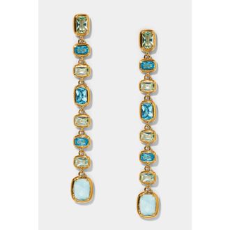 Nadri Cabarete Multi Linear Earrings in Gold at Nordstrom