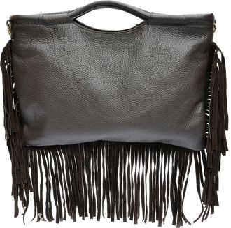 Isabella Rhea Bordeauxrood Rundleer Tas