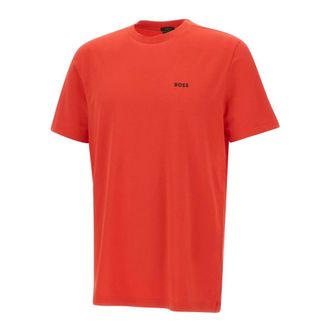 HUGO BOSS Hugo, T-Shirts, male, Red, Size: 2XL Tee