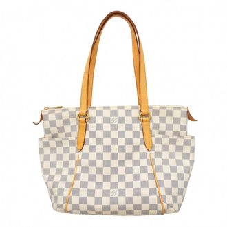 Louis Vuitton White Tote Bag (Pre-Owned)