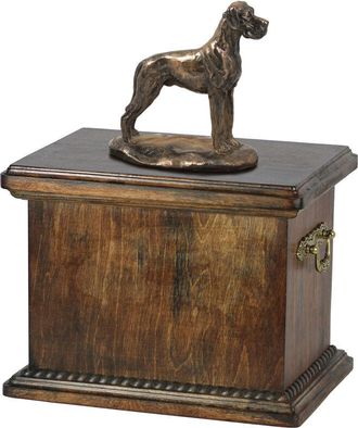 OEM Gran Dan&eacute;s Ii - Urna Para Cenizas De Perro, Urna Con Estatuilla, Elegante Urna De Estilo Cl&aacute;sico De La Marca Art-dog