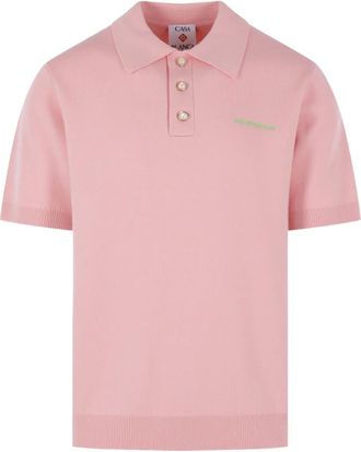 Casablanca Polo con logo - Rosa