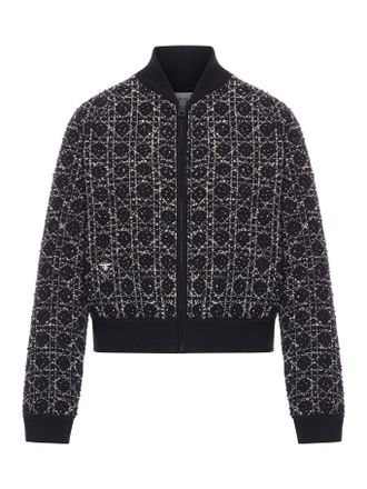 Dior MACROCANNAGE JACKET IN COTTON BLEND TWEED - Christian Dior - Woman